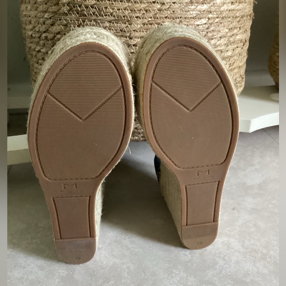 ⚜️ MARC FISHER Amari leopard espadrille wedge NWOT - Picture 8 of 11